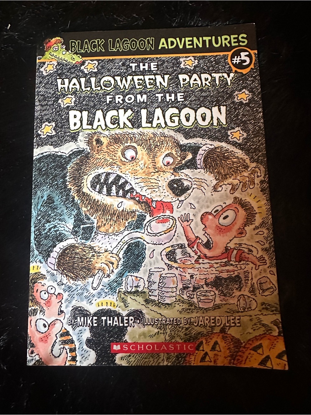 The Halloween Party from the Black Lagoon by Mike Thaler